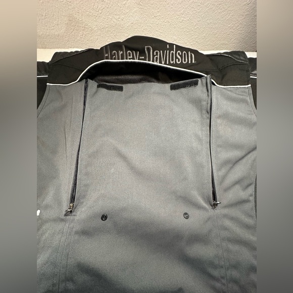 Harley Davidson Switchback Mixed Media Rider Jacket Mens Size XL Black/Gray New - Picture 13 of 16